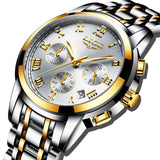 LIGE Men's Watches Military Luxury Brand