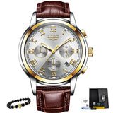 LIGE Men's Watches Military Luxury Brand