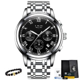 LIGE Men's Watches Military Luxury Brand