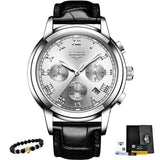 LIGE Men's Watches Military Luxury Brand