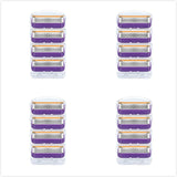 16 Pcs / Pack. Men Razor Blades Compatible Gillettee